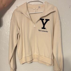 H&M Cream Women's Cowl Neck Sweater